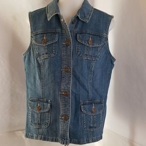 Denim vest